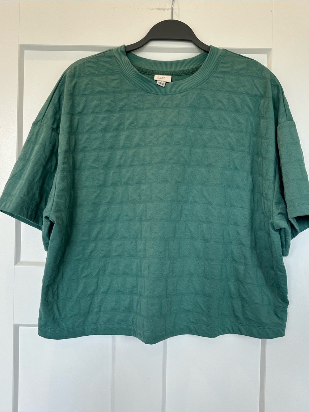 a new day Teal Short Sleeve Crew Neck Tee